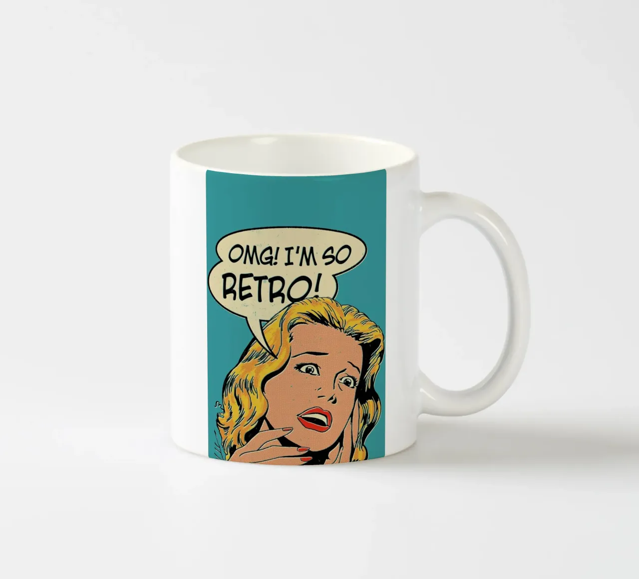 So Retro Keramik Tasse von Matheus Lopes Castro