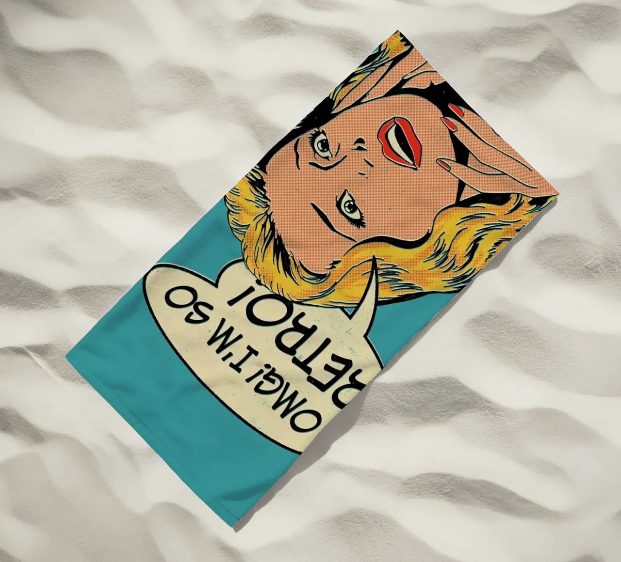 So Retro toalla de playa de Matheus Lopes Castro