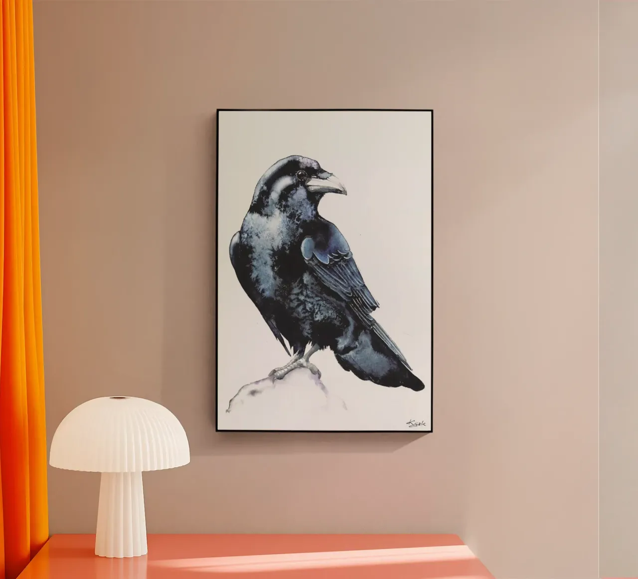 Raven plexiglass da Karolina Kijak