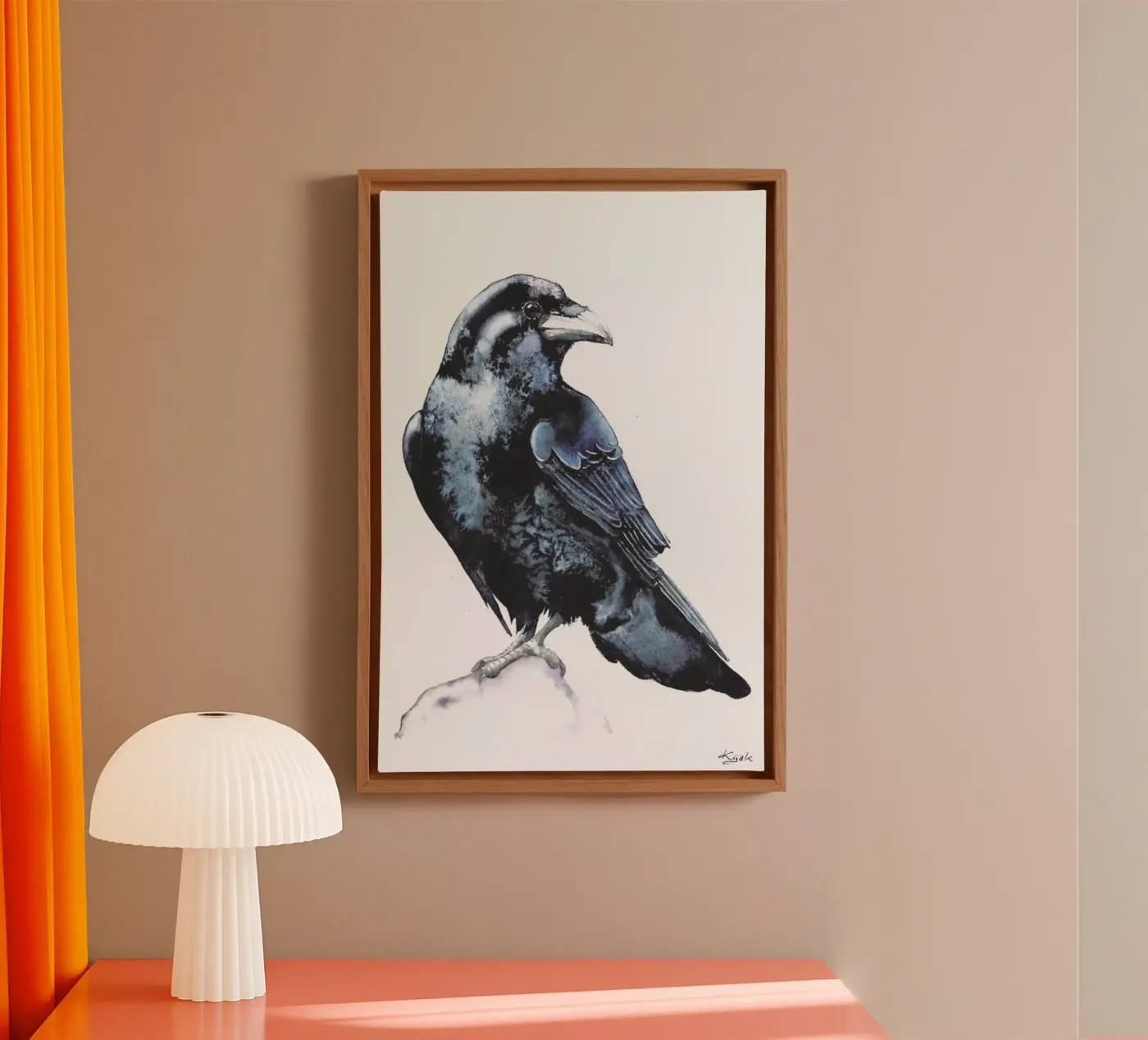Raven tela da Karolina Kijak
