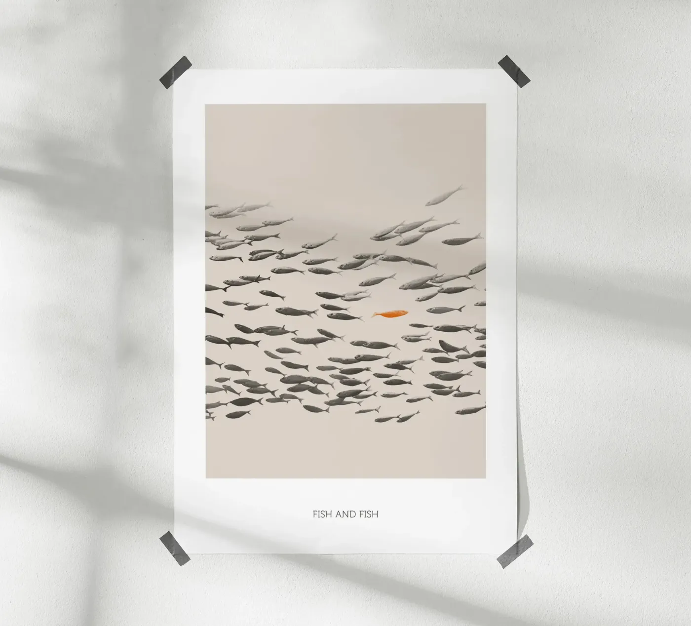 Fish and Fish poster da Sarah Bühler