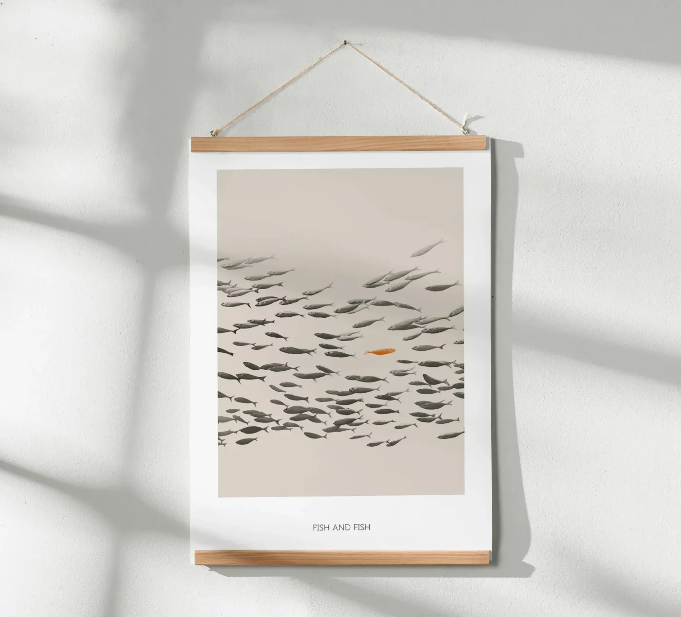 Fish and Fish poster da Sarah Bühler