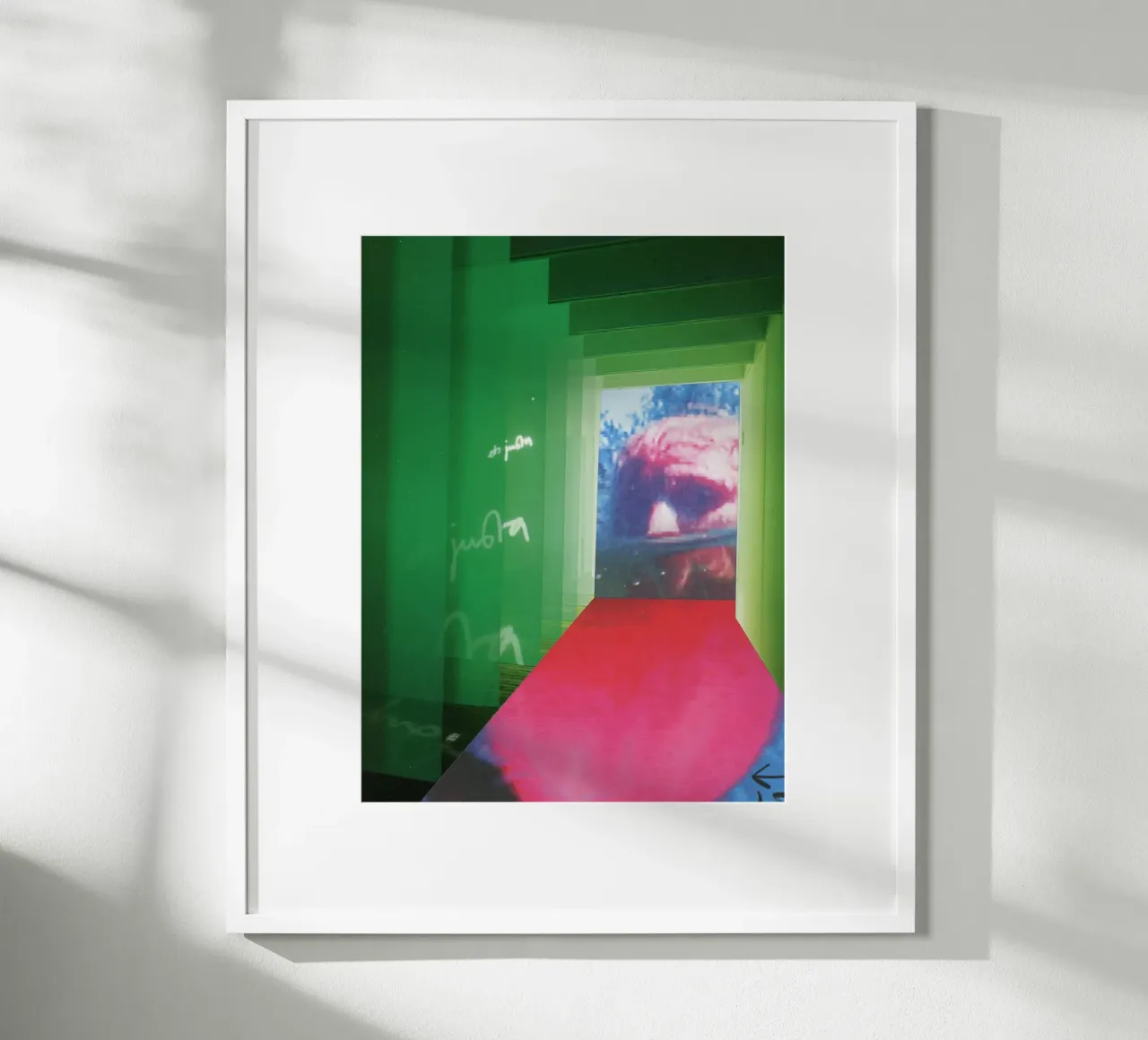 Illusion poster con telaio in plastica da gtobonart