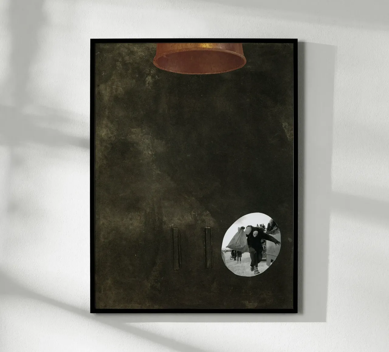 Escape poster with aluminum frame by gtobonart