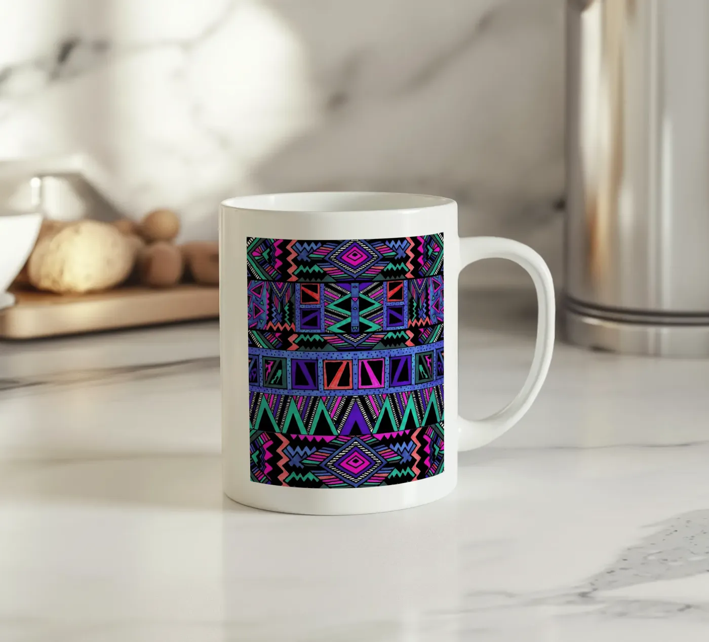 Katok ceramic mug by Kris Tate
