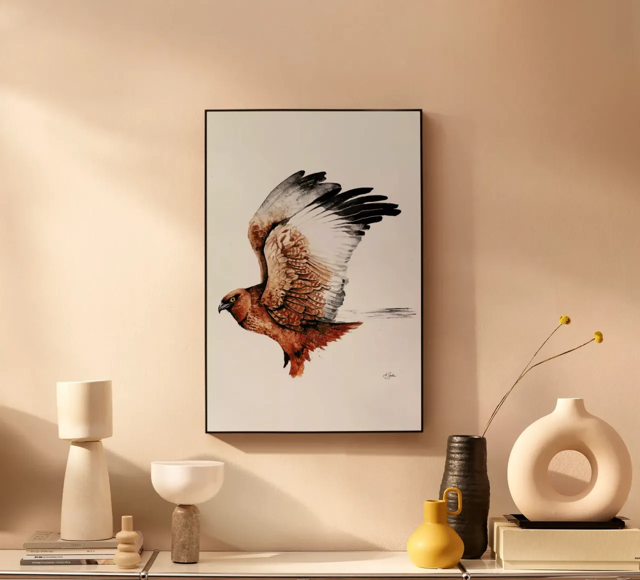 Hawk plexiglass da Karolina Kijak