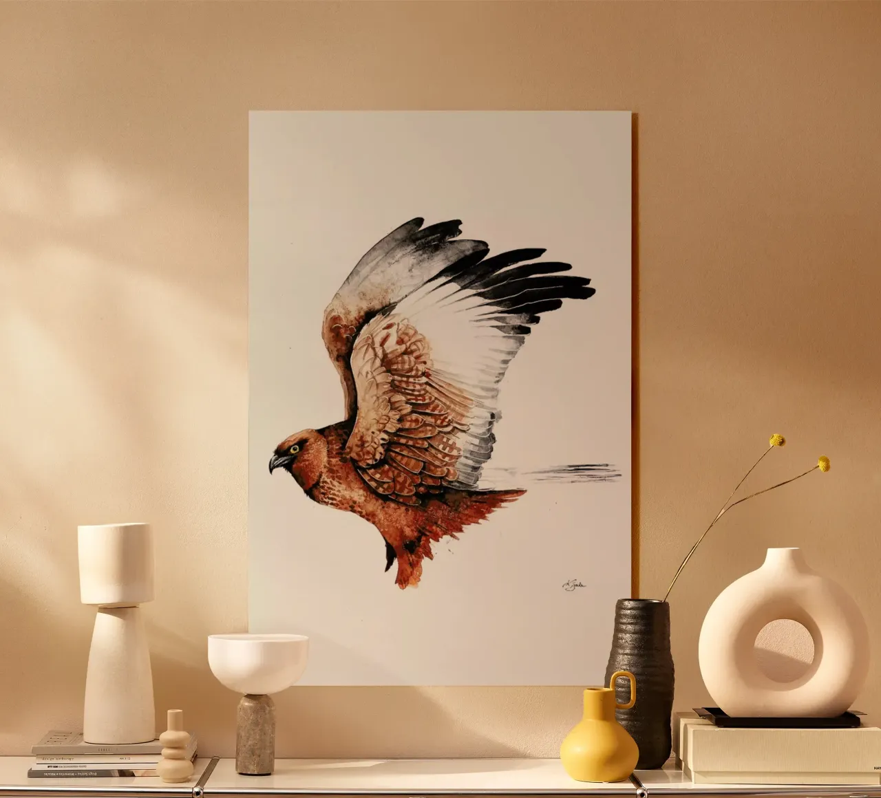 Hawk plexiglass da Karolina Kijak