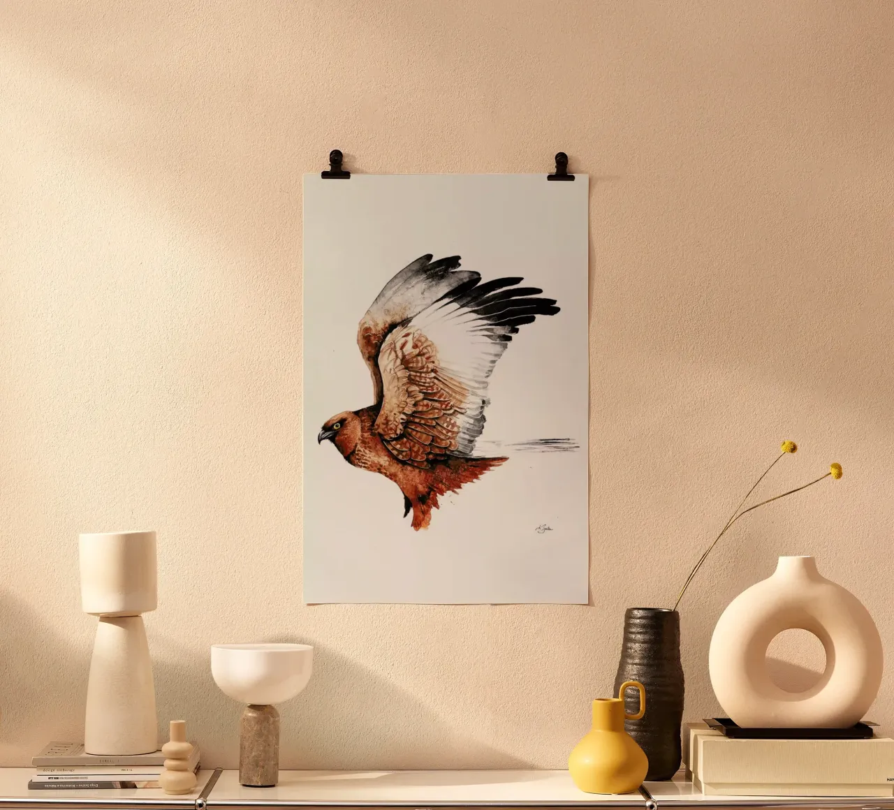 Hawk poster da Karolina Kijak