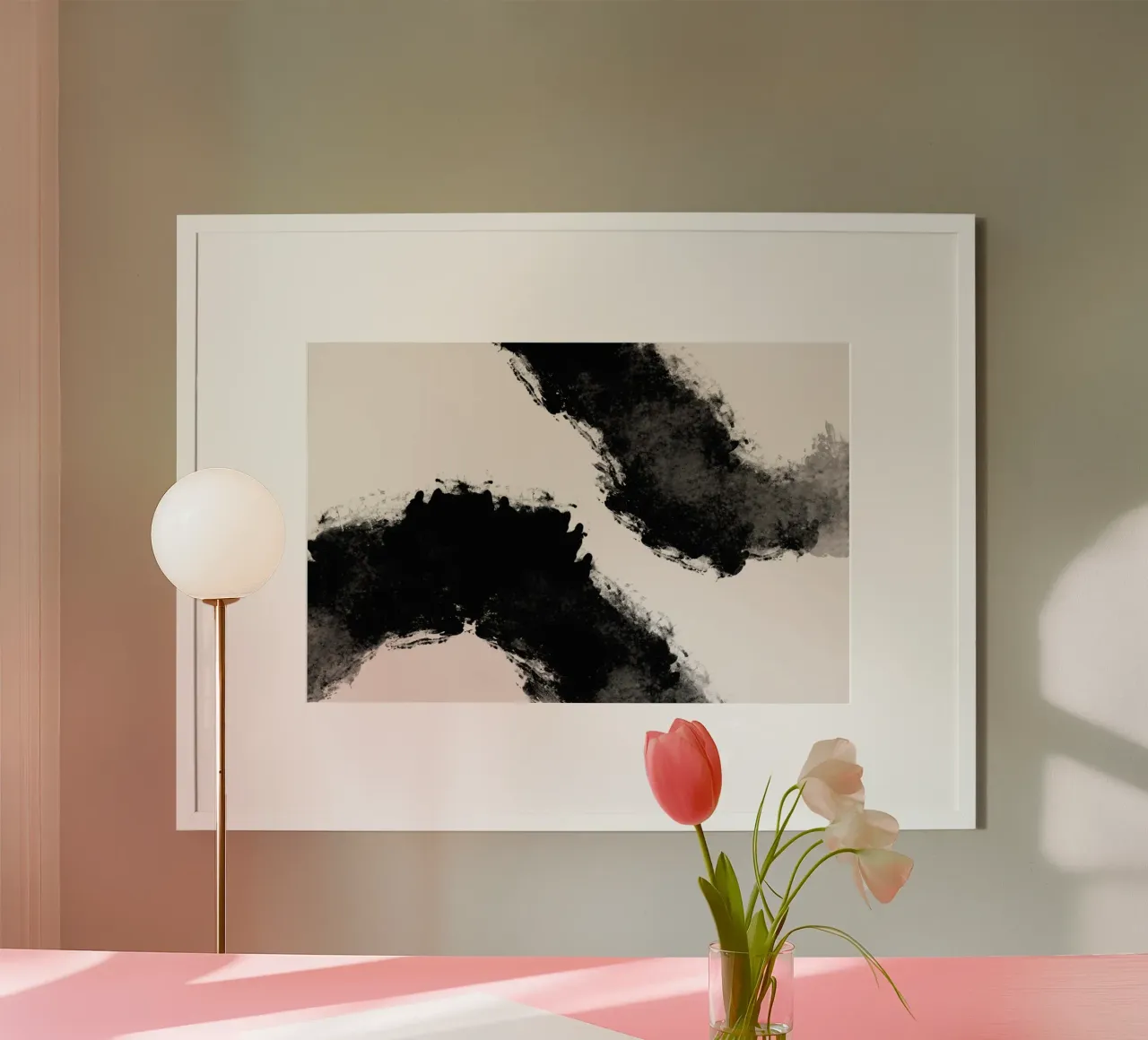 Colpi neri poster da Kunst und Kontrast