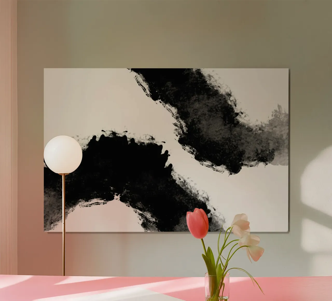 Colpi neri poster da Kunst und Kontrast