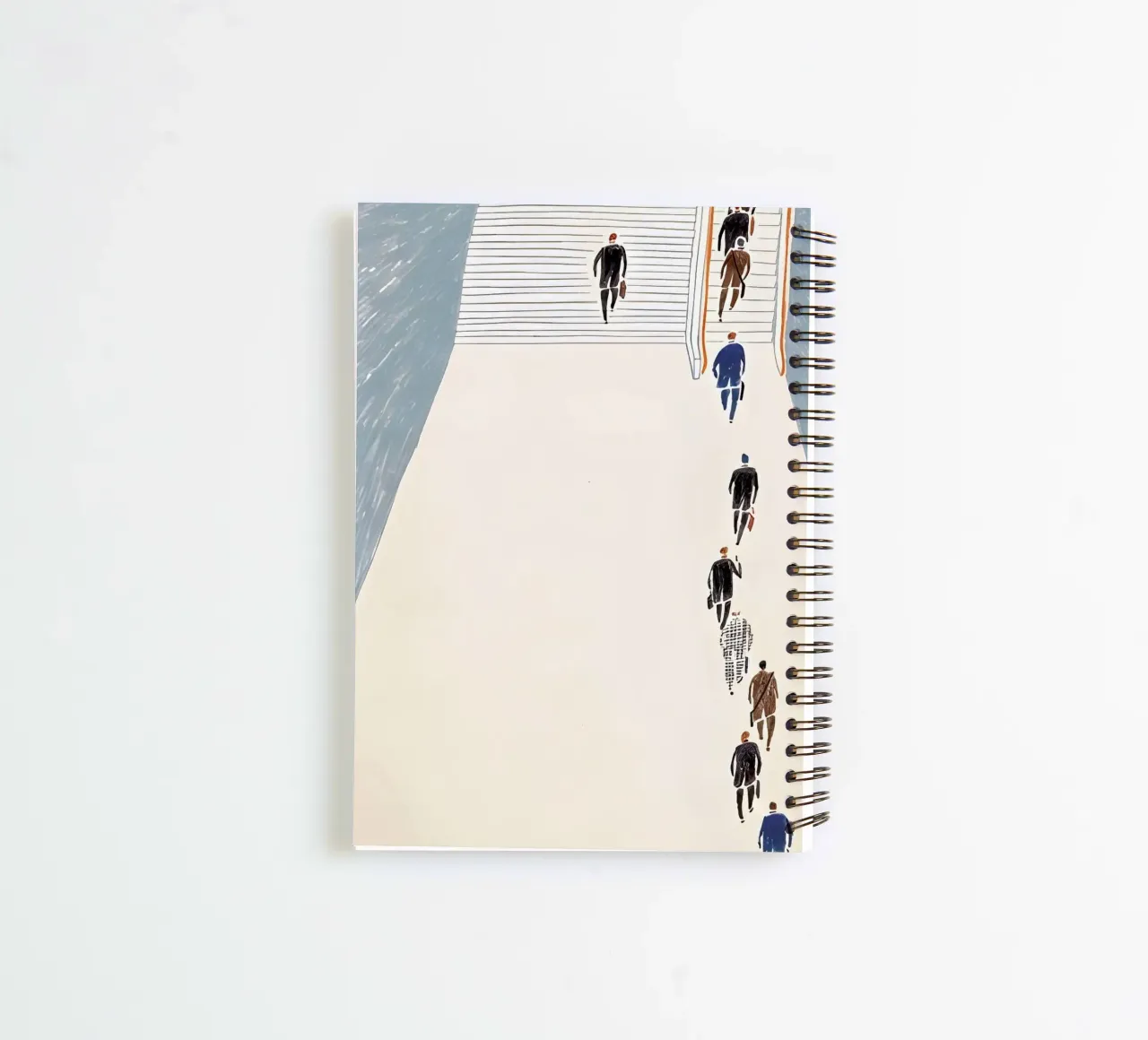 Right way spiral notebook by Kunst und Kontrast