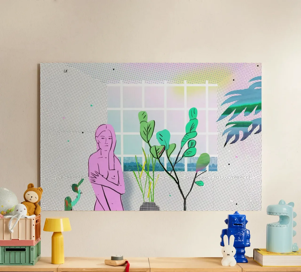 Uncertain Morning plexiglass da Liga Kitchen