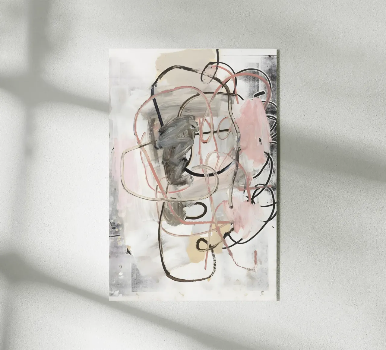 Pastell Dynamic plexiglass da Kunst und Kontrast