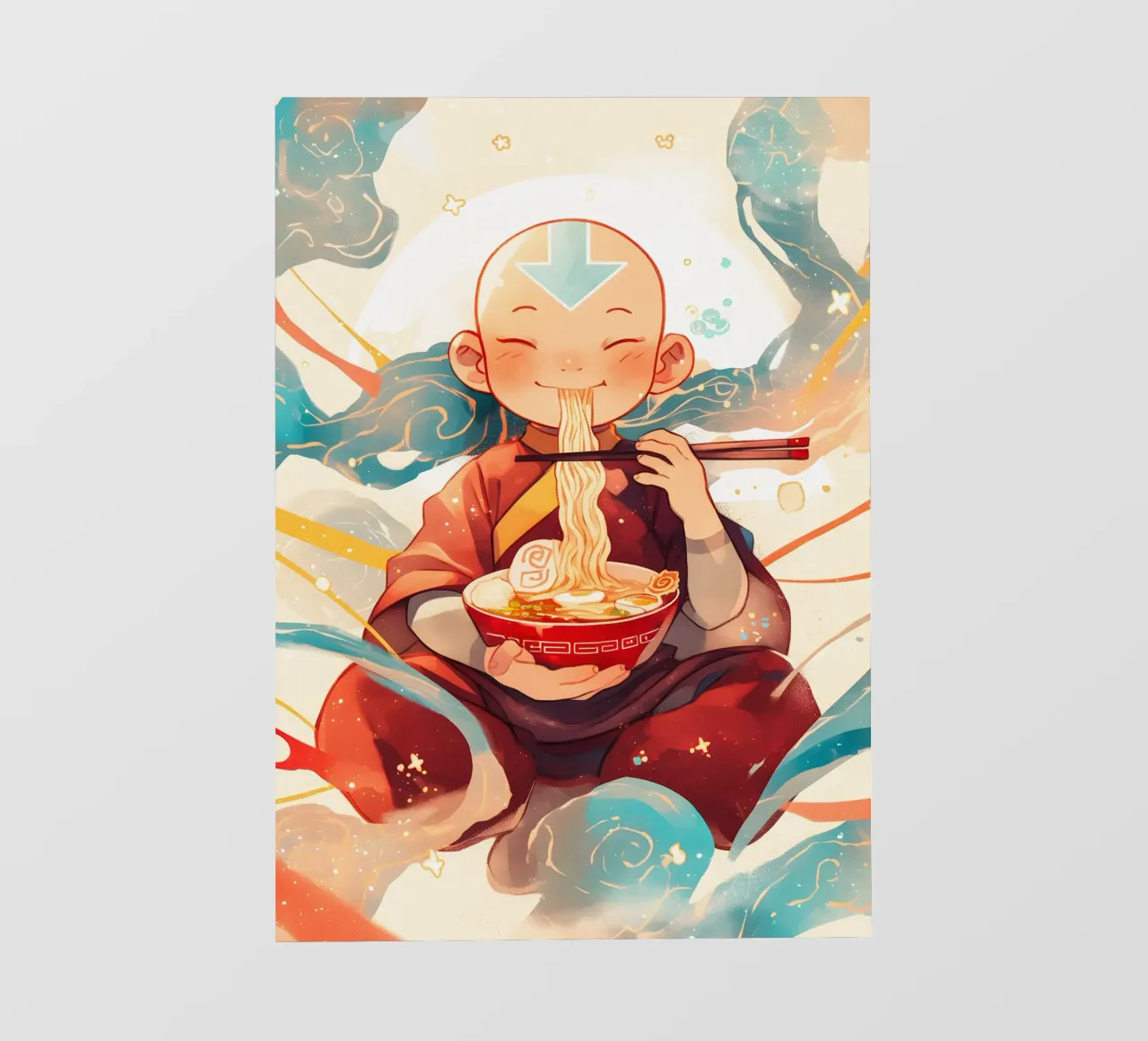 Aang Avatar The Last Airbender Ramen telo in pvc da CreativeStudio