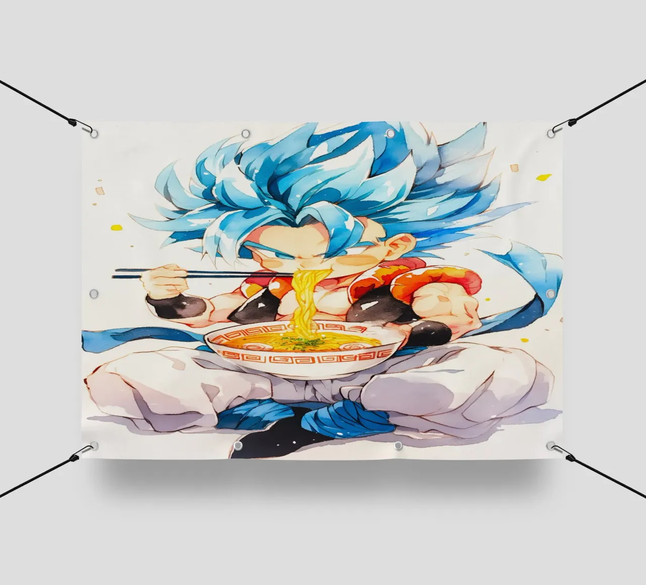 Gogeta From Dragon Ball Z Ramen telo in pvc da CreativeStudio