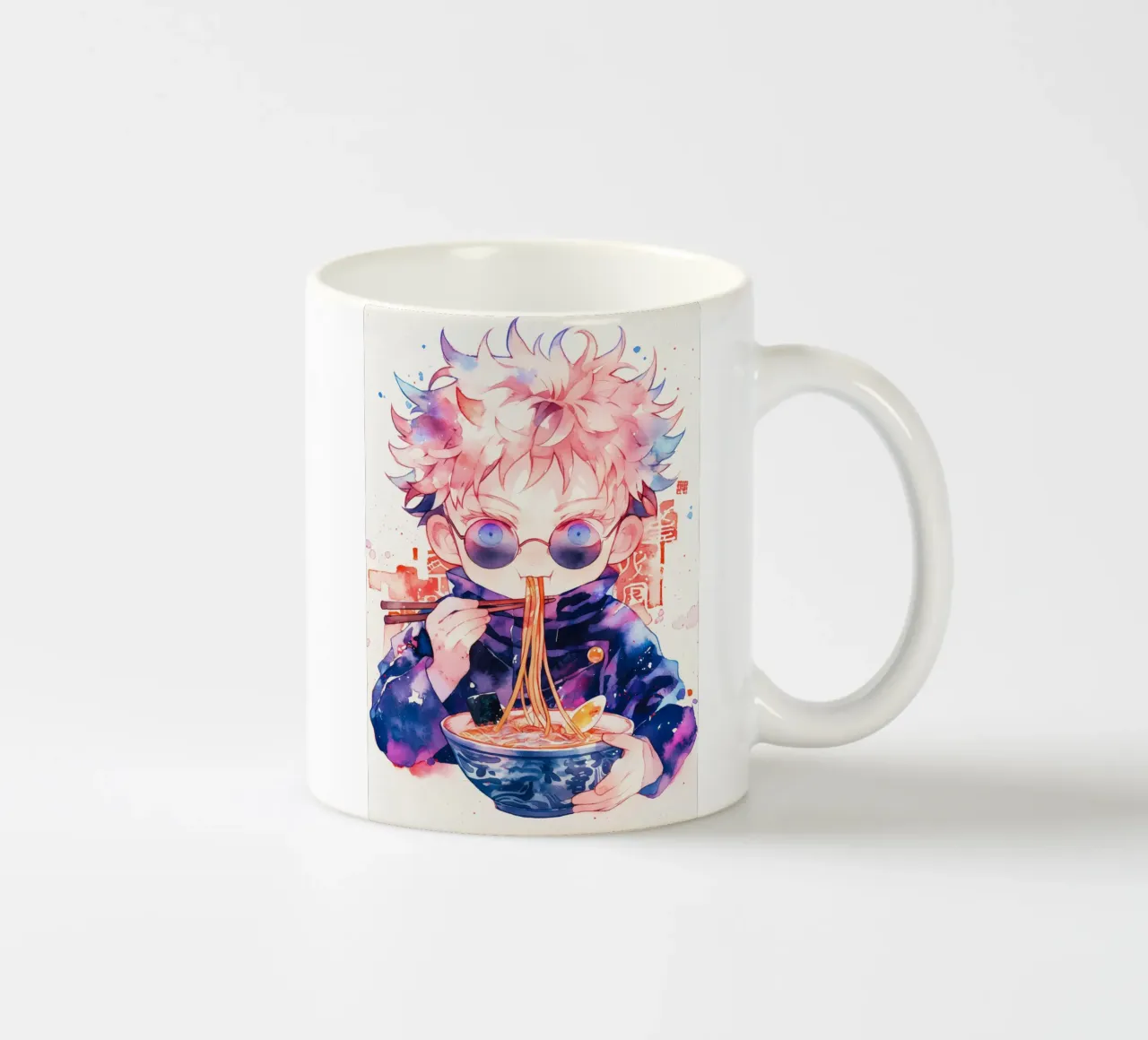 Gojo Satoru from Jujutsu kaisen Ramen tazza in ceramica da CreativeStudio