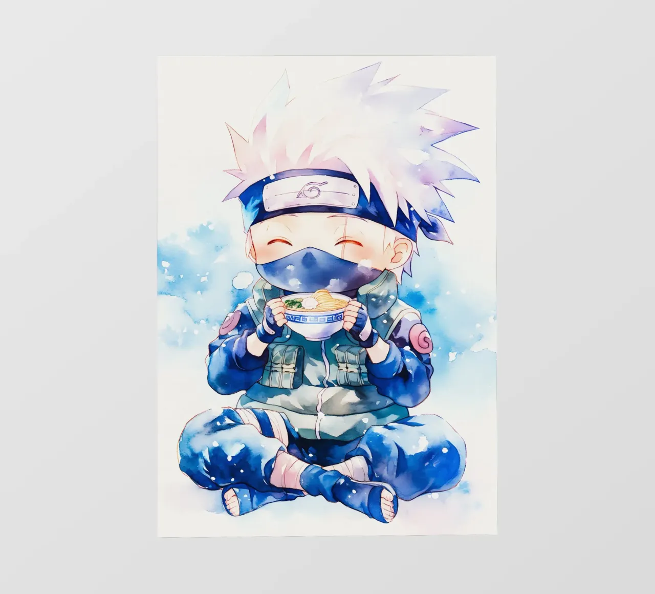 Kakashi From Naruto Ramen pellicola backlit da CreativeStudio