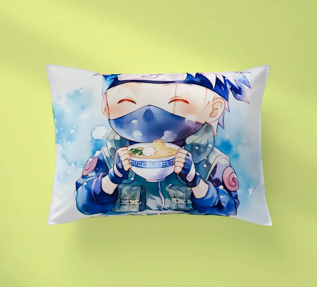 Kakashi From Naruto Ramen cuscino da CreativeStudio