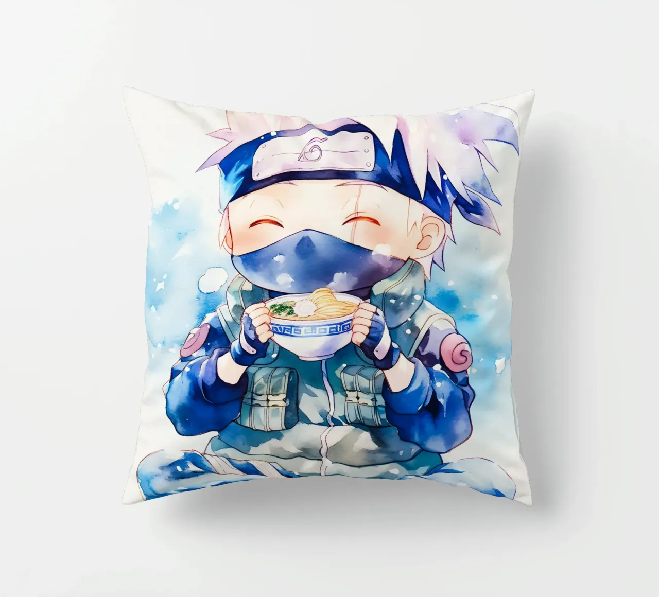 Kakashi From Naruto Ramen cuscino da CreativeStudio