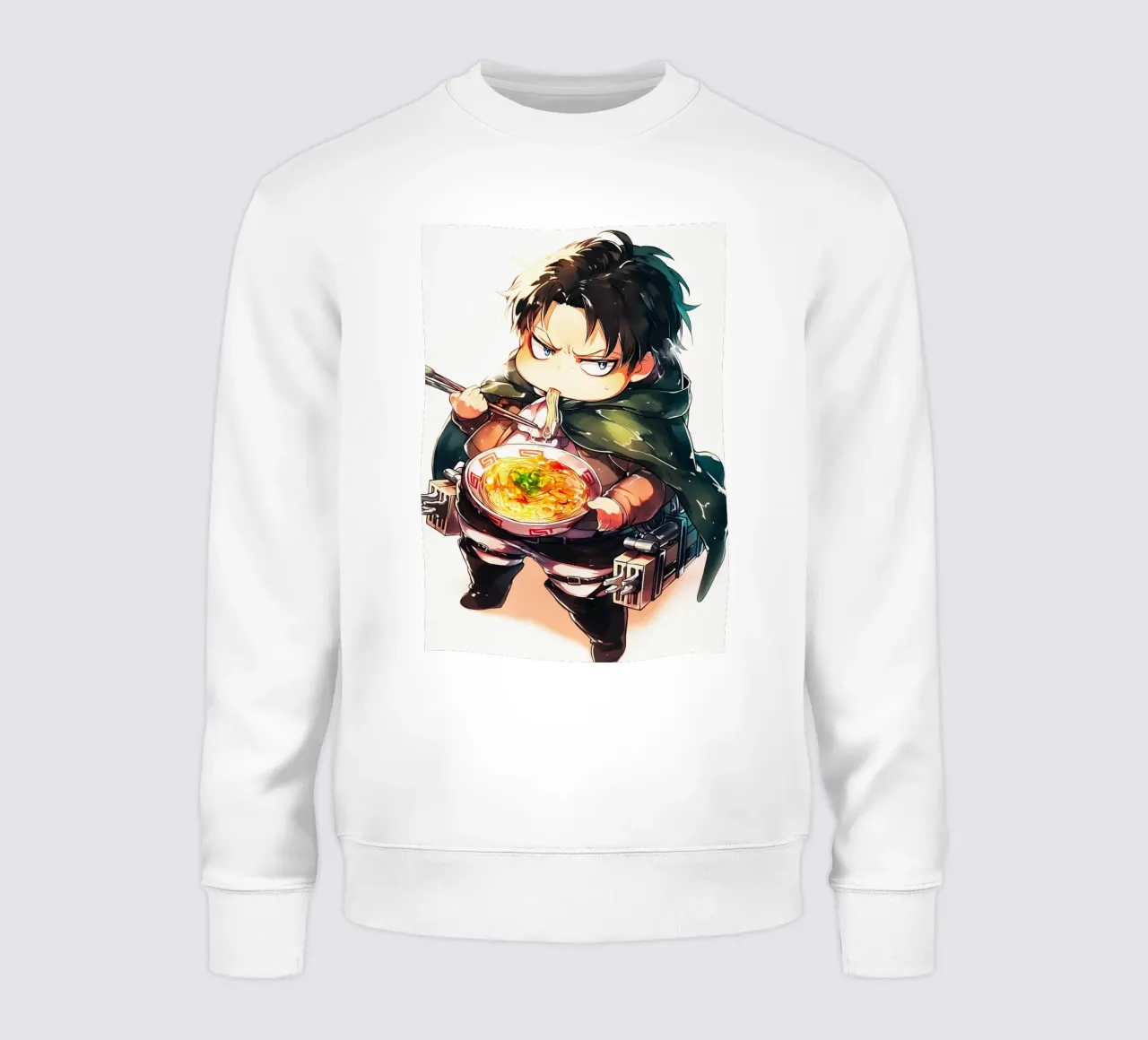 Levi from Attack on titan Ramen sweat de CreativeStudio