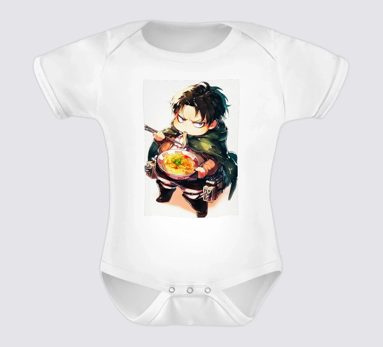 Levi from Attack on titan Ramen body neonato maniche corte da CreativeStudio