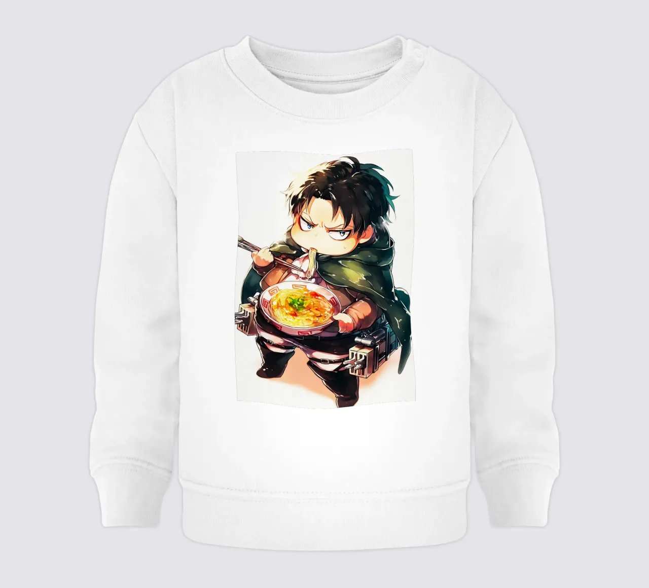 Levi from Attack on titan Ramen felpa neonato da CreativeStudio