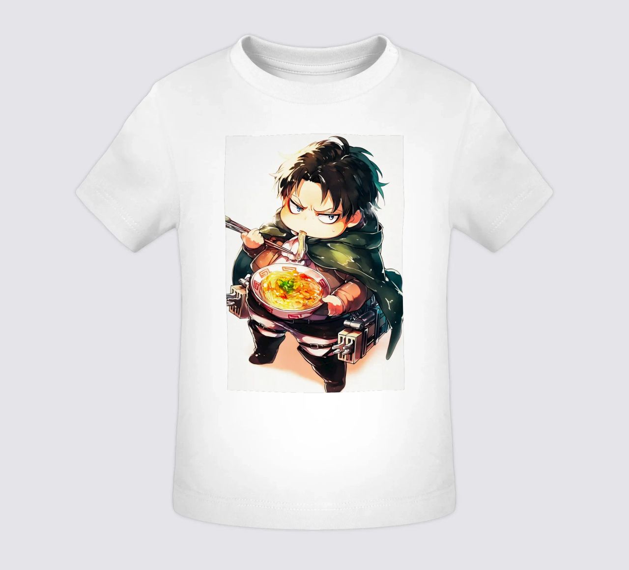 Levi from Attack on titan Ramen maglietta neonato da CreativeStudio