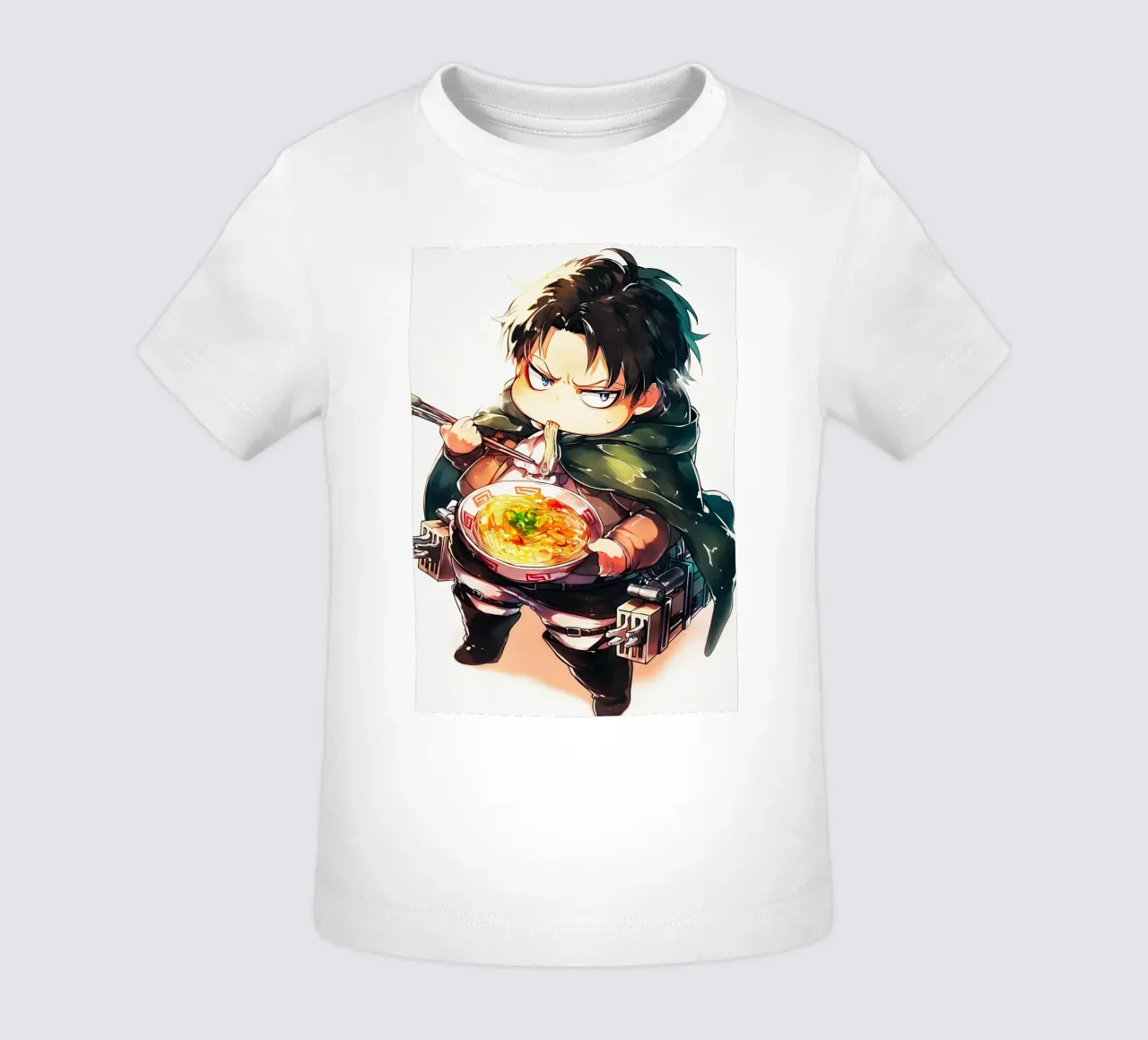 Levi from Attack on titan Ramen maglietta neonato da CreativeStudio