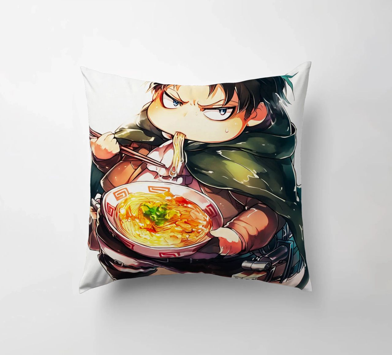 Levi from Attack on titan Ramen cuscino da CreativeStudio