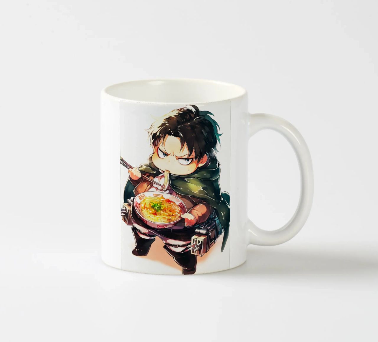 Levi from Attack on titan Ramen tazza in ceramica da CreativeStudio