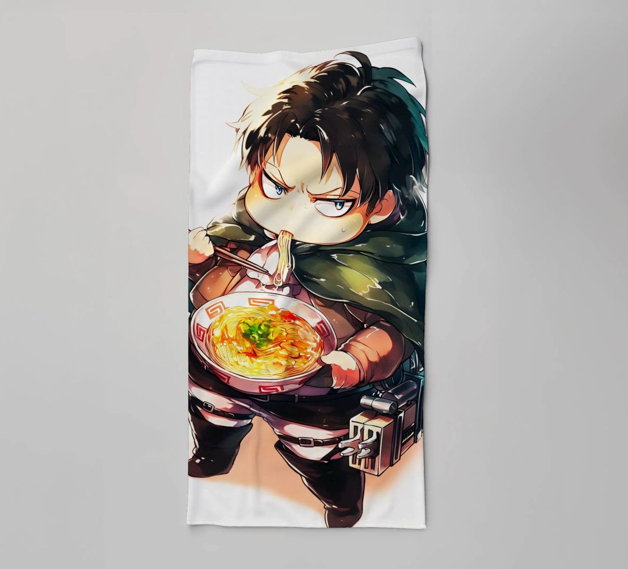 Levi from Attack on titan Ramen asciugamano da bagno da CreativeStudio