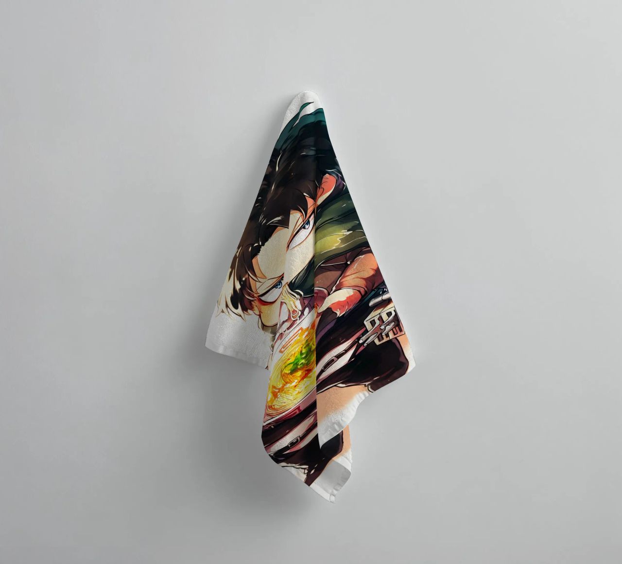 Levi from Attack on titan Ramen asciugamano da bagno da CreativeStudio