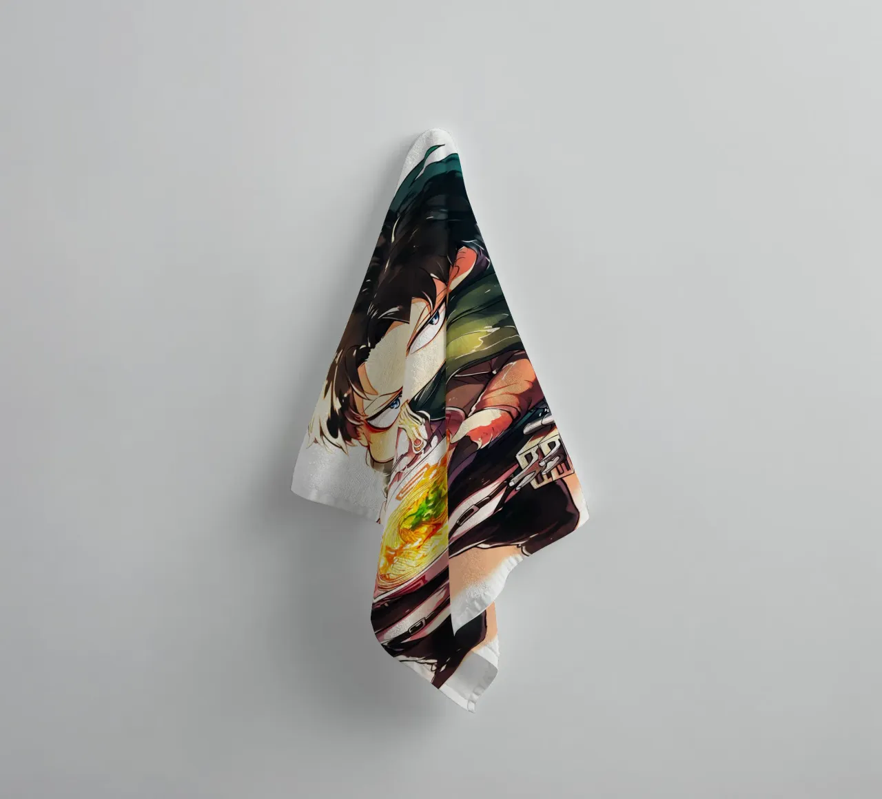 Levi from Attack on titan Ramen asciugamano da bagno da CreativeStudio