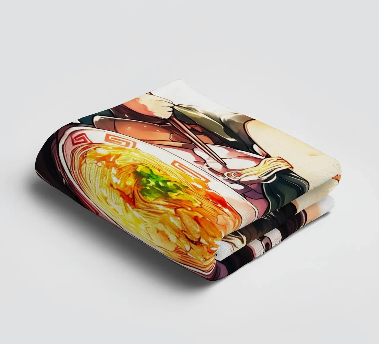 Levi from Attack on titan Ramen asciugamano da bagno da CreativeStudio