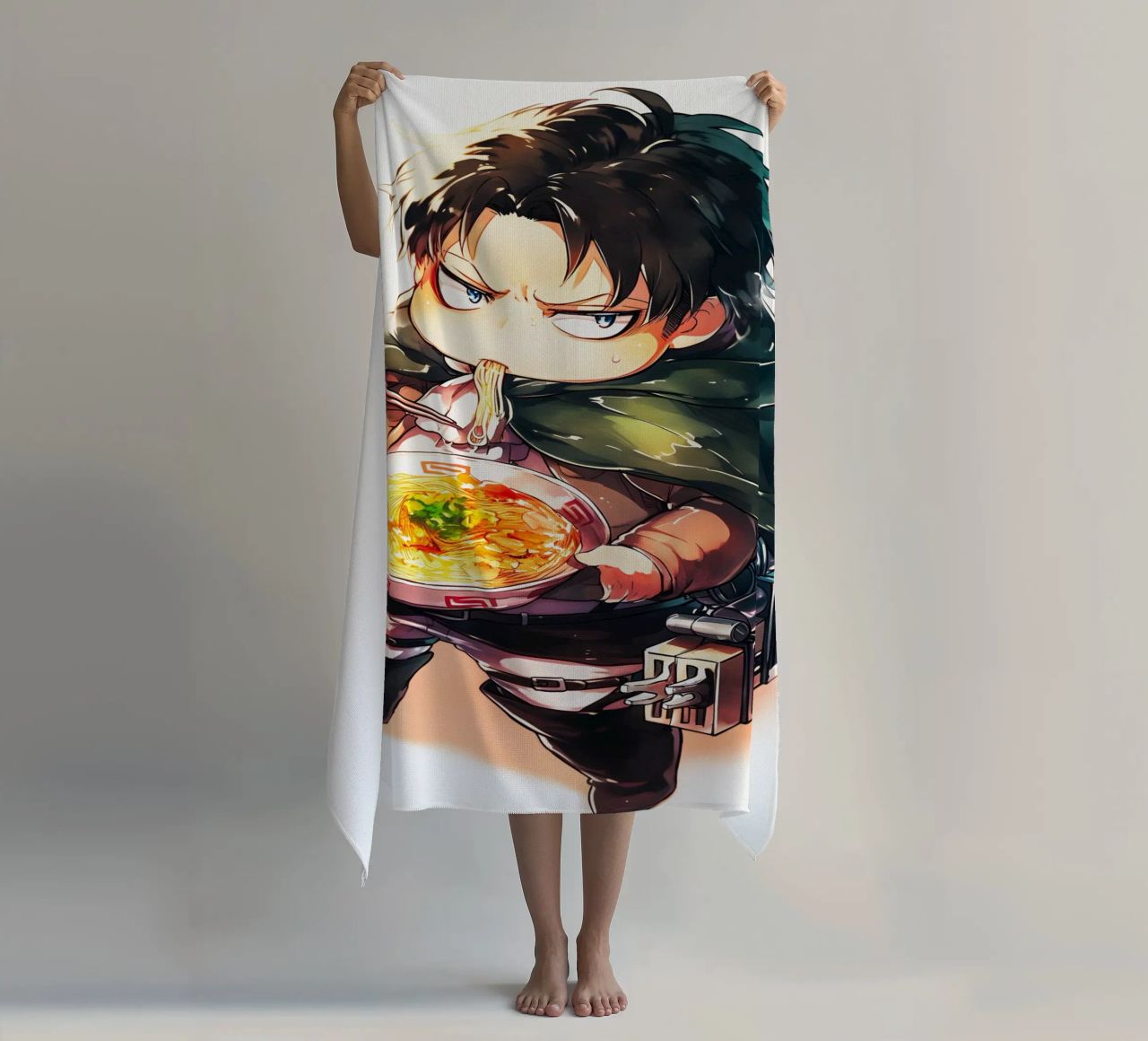 Levi from Attack on titan Ramen telo mare da CreativeStudio