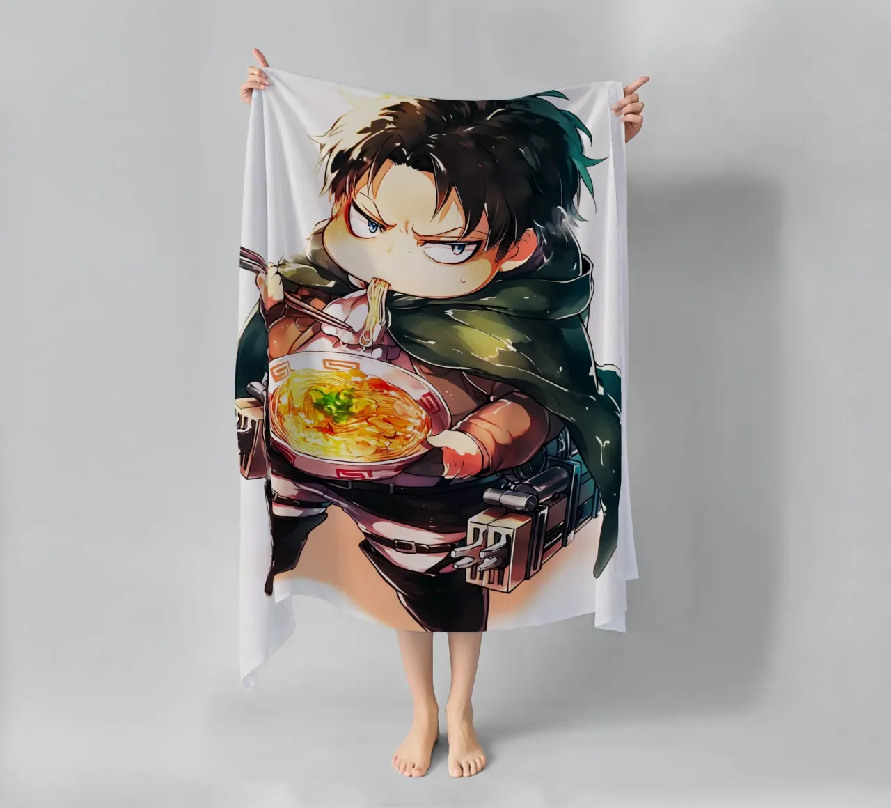 Levi from Attack on titan Ramen telo mare da CreativeStudio