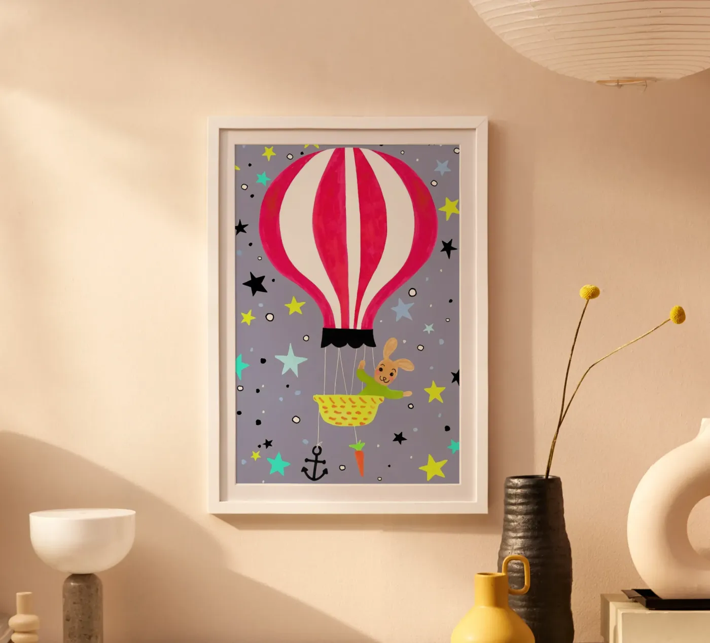 Hase poster van Kera Till