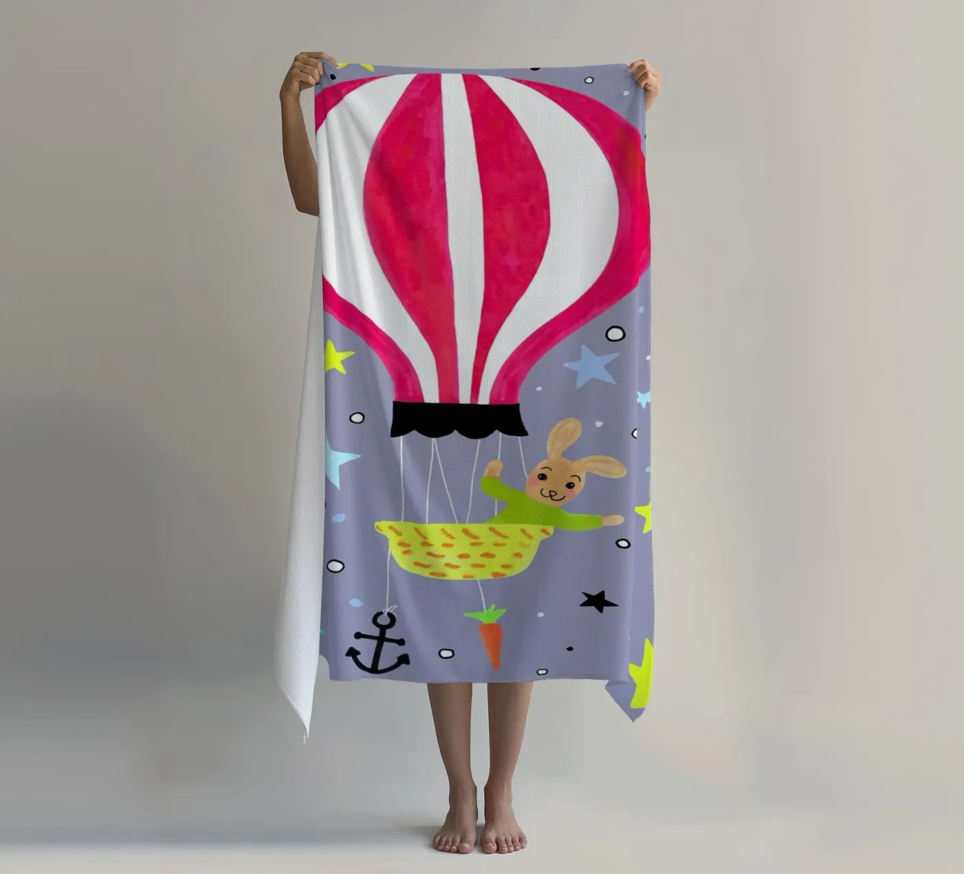 Hase strandhanddoek van Kera Till