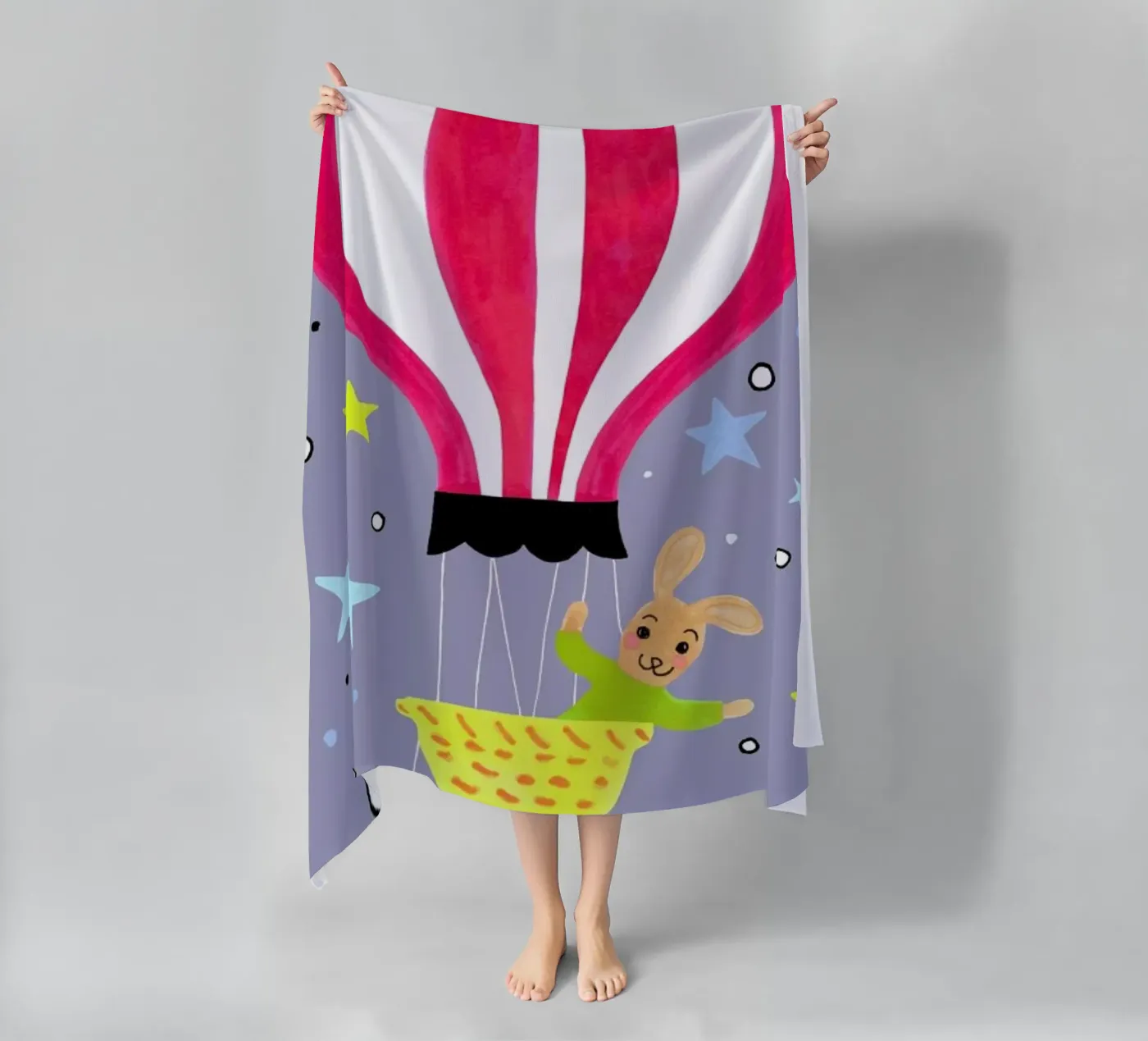 Hase strandhanddoek van Kera Till