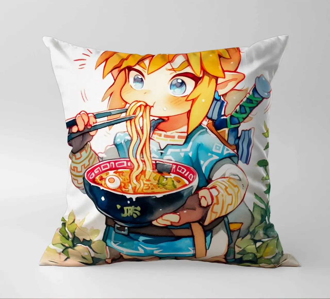 Link Ramen cuscino da CreativeStudio