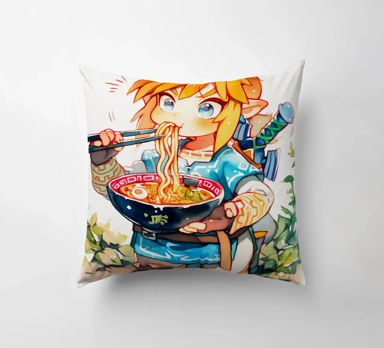 Link Ramen cuscino da CreativeStudio
