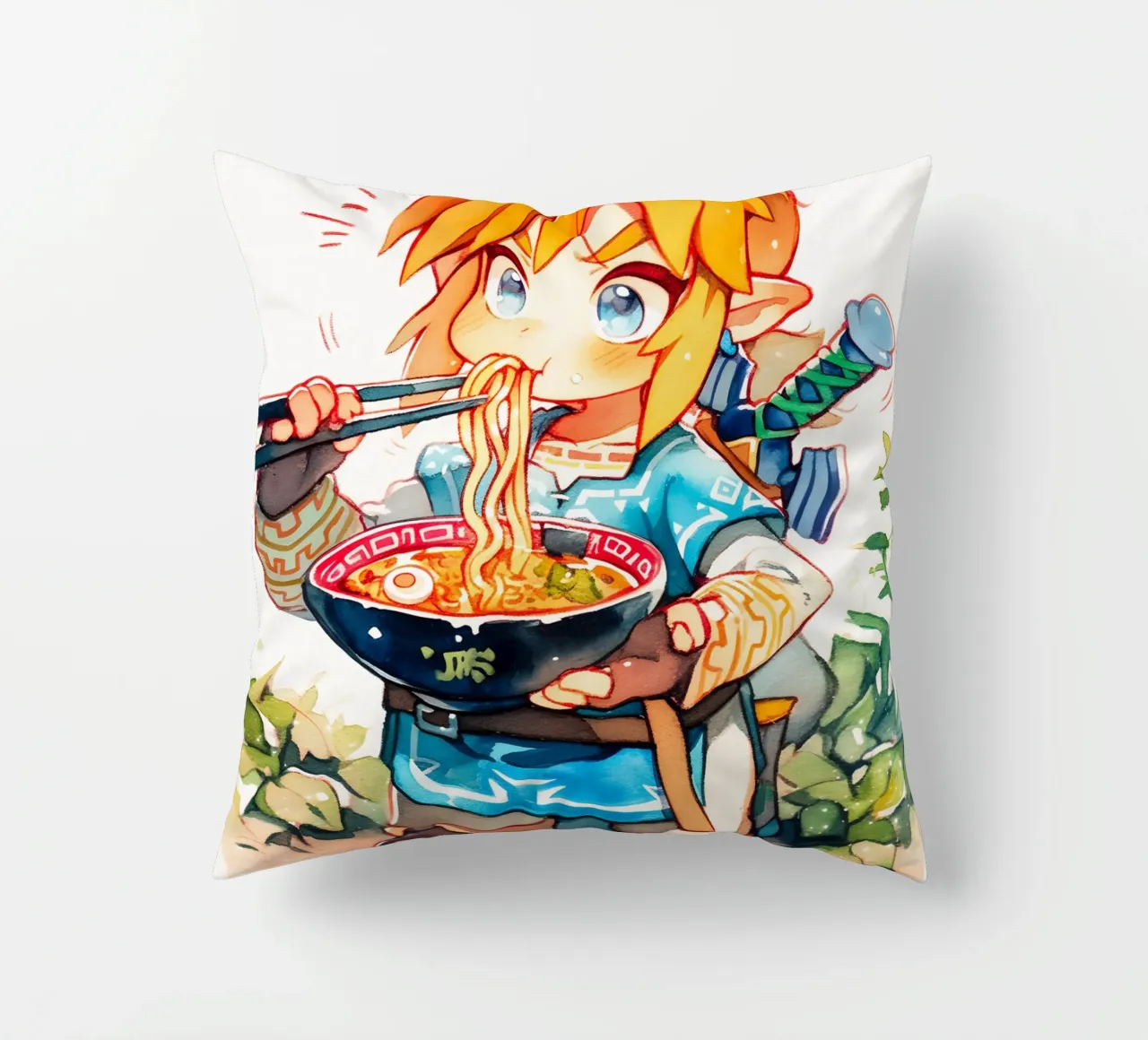 Link Ramen cuscino da CreativeStudio