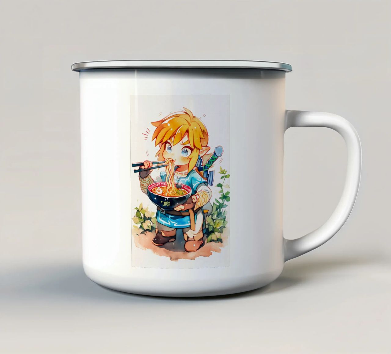Link Ramen tazza in smalto da CreativeStudio