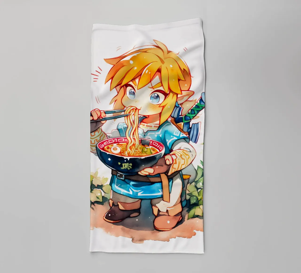 Link Ramen asciugamano da bagno da CreativeStudio