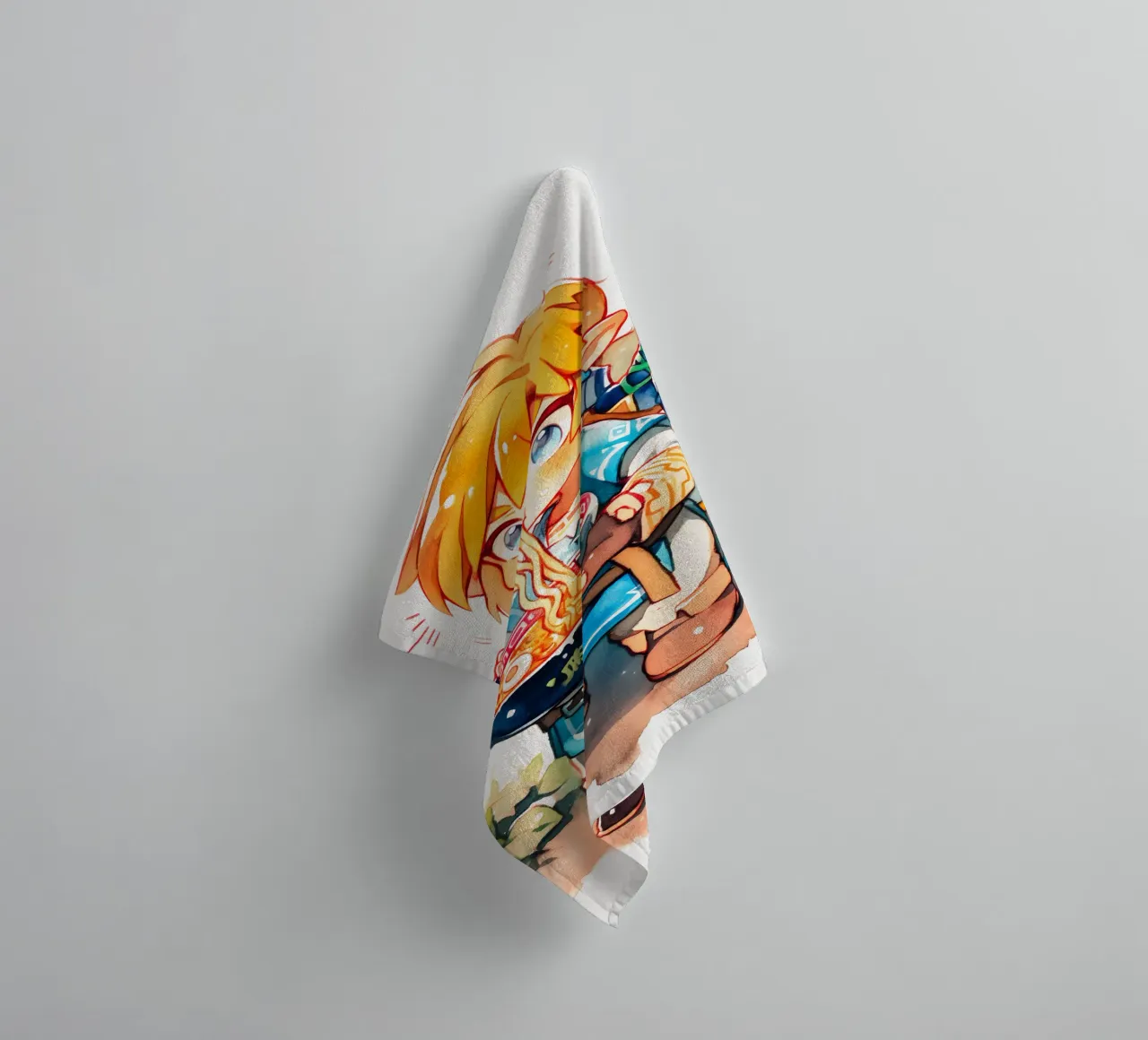 Link Ramen asciugamano da bagno da CreativeStudio