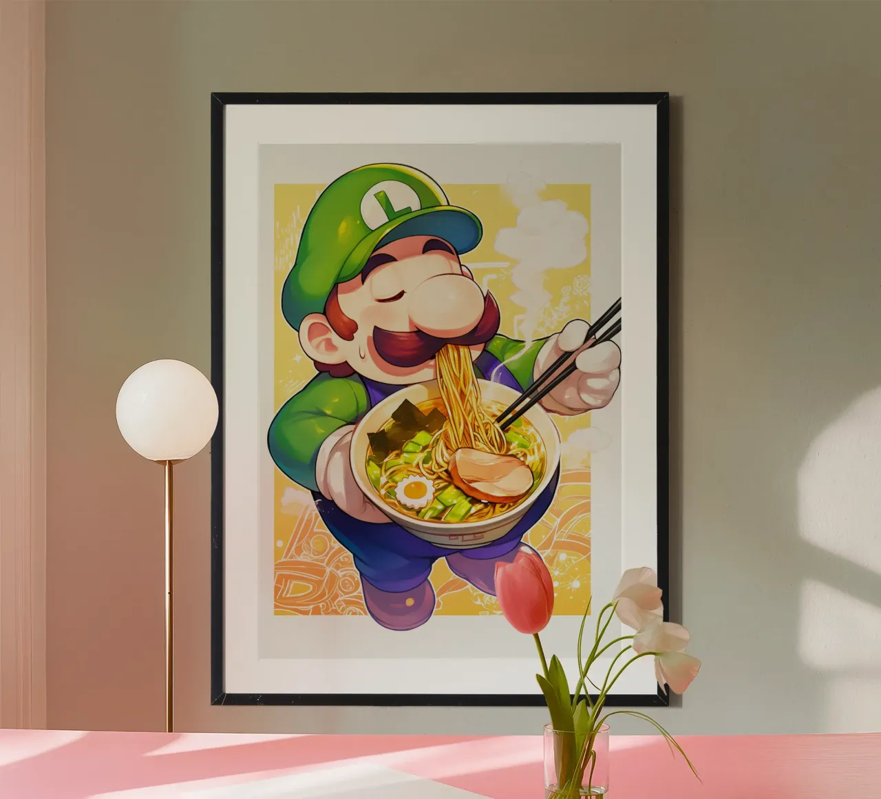 Luigi Ramen poster da CreativeStudio
