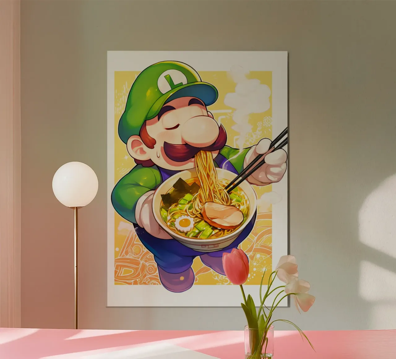 Luigi Ramen poster da CreativeStudio