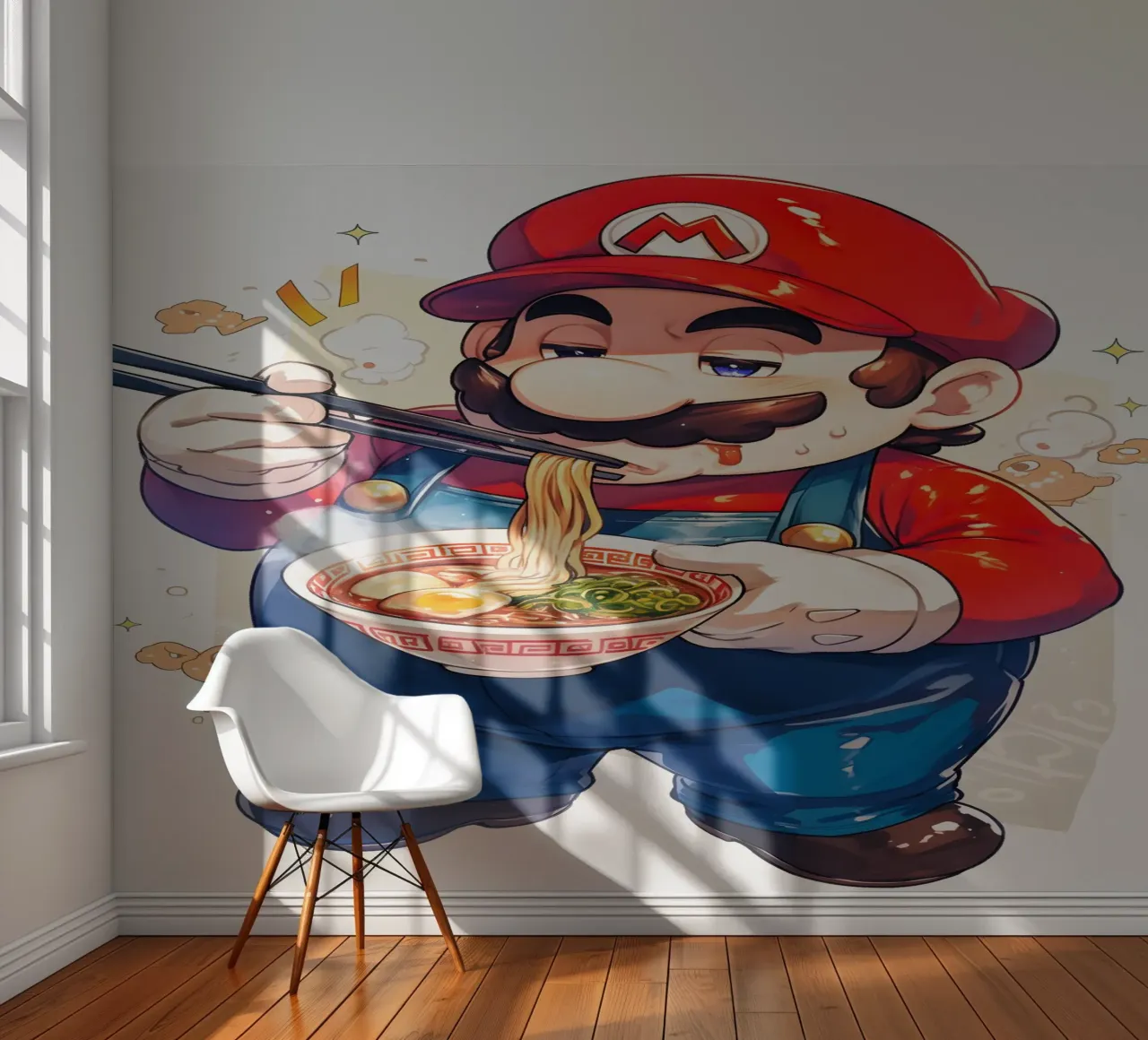 Super Mario Ramen photo wallpaper by CreativeStudio