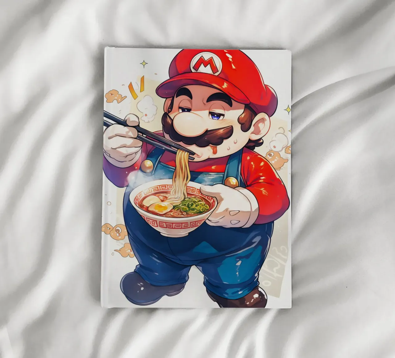 Super Mario Ramen notebook by CreativeStudio