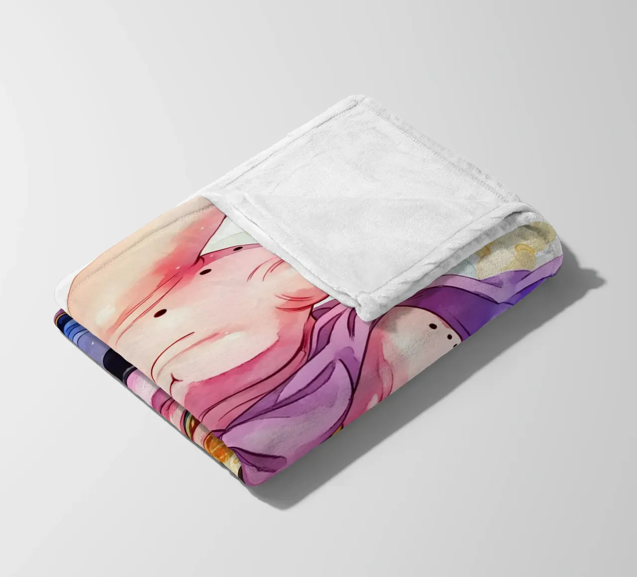 Majin Buu From Dragon Ball Z Ramen coperta in pile da CreativeStudio